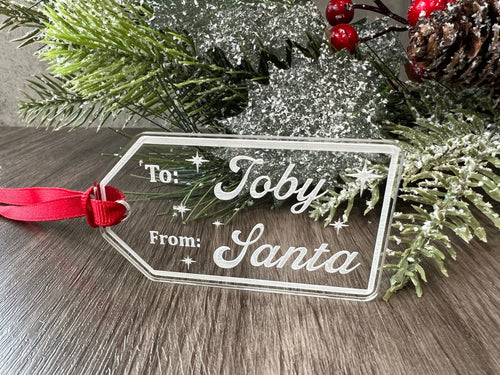 Christmas Name Tags