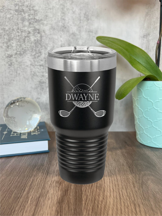 Golf Themed 30oz Tumblers