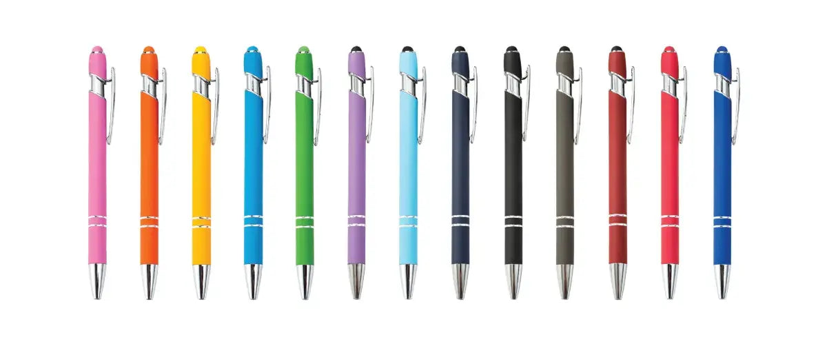 Soft-Touch Stylus Pens color range